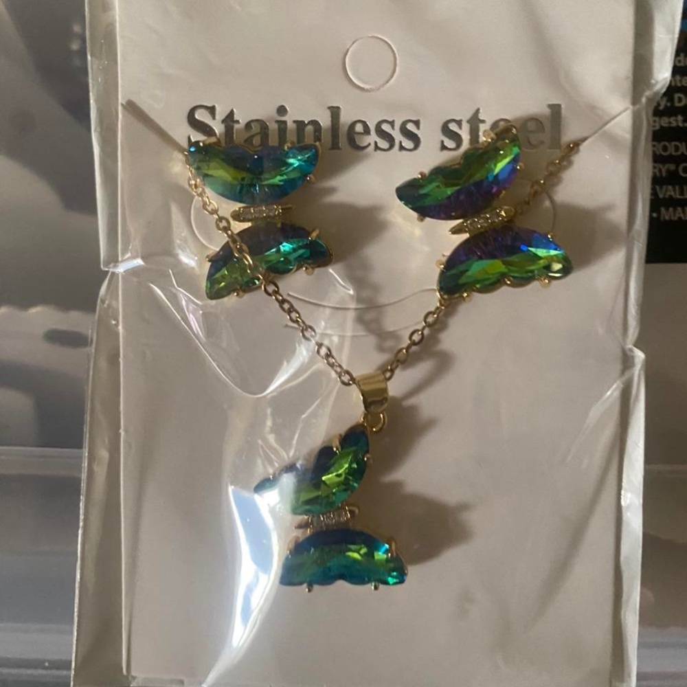 Butterfly Jewelry Set